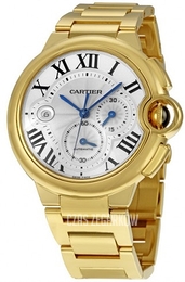 Cartier Ballon Bleu Srebrny/18 karatowe żółte złoto Ø47.1 mm W6920008