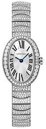Cartier Baignoire Srebrny/18 karatowe białe złoto Ø20.79 mm HPI00327