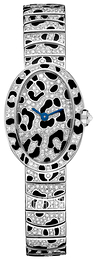 Cartier Baignoire Zestaw diamentów/18 karatowe białe złoto Ø20.79 mm HPI00704