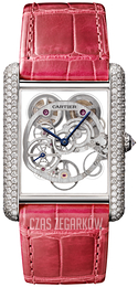 Cartier Tank Louis Szkieletowa tarczy/Skóra HPI00705