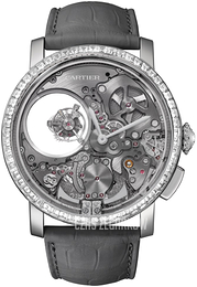 Cartier Rotonde De Cartier Szary/Skóra Ø45 mm HPI01102