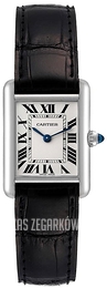 Cartier Tank Louis Srebrny/Skóra 29x22 mm W1541056