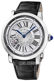 Cartier Rotonde De Cartier Srebrny/Skóra Ø47 mm W1556204
