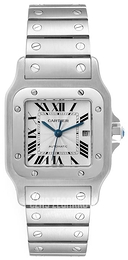 Cartier Santos de Cartier Srebrny/Stal 30x30 mm W20055D6