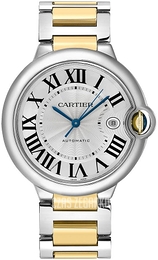Cartier Ballon Bleu De Cartier Srebrny/18 karatowe żółte złoto Ø42 mm W2BB0031