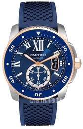Cartier Cle de Cartier Niebieski/Guma Ø42 mm W2CA0009