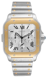 Cartier Santos De Cartier Srebrny/Stal W2SA0008