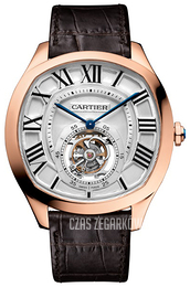 Cartier Drive De Cartier Srebrny/Skóra W4100013