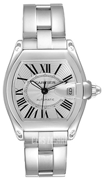 Cartier Roadster Srebrny/Stal Ø38 mm W62000V3