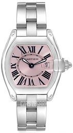 Cartier Roadster Różowy/Stal 32.8x37 mm W62017V3