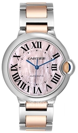 Cartier Ballon Bleu Różowy/Stal Ø36.6 mm W6920033
