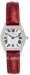 Cartier Tortue Srebrny/Skóra WA501007