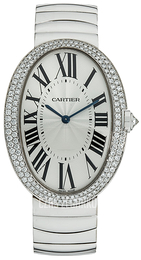 Cartier Baignoire Srebrny/18 karatowe białe złoto Ø34.07 mm WB520010