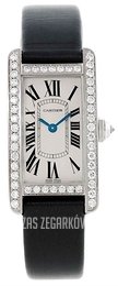Cartier Tank Americaine Srebrny/Satyna WB707331