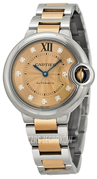 Cartier Ballon Blue Różowe złoto/18 karatowe różowe złoto Ø33 mm WE902053