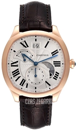 Cartier Drive De Cartier Srebrny/Skóra WGNM0005