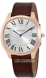 Cartier Drive De Cartier Srebrny/Skóra WGNM0006