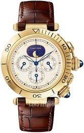 Cartier Pasha De Cartier Kremowy/Skóra Ø38 mm WGPA0022