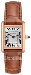 Cartier Tank Louis Srebrny/Skóra WGTA0010