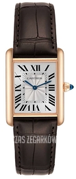 Cartier Tank Louis Srebrny/Skóra WGTA0011