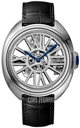 Cartier Cle De Cartier Szkieletowa tarczy/Skóra Ø41 mm WHCL0008