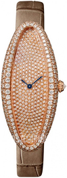 Cartier Baignoire Zestaw diamentów/Skóra WJBA0010