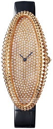 Cartier Baignoire Zestaw diamentów/Skóra WJBA0017