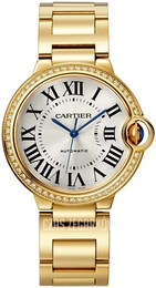 Cartier Ballon Bleu De Cartier Srebrny/18 karatowe żółte złoto Ø36 mm WJBB0070