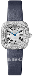 Cartier Coussin De Cartier Srebrny/Skóra WJCS0002