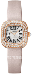 Cartier Coussin De Cartier Srebrny/Skóra WJCS0004