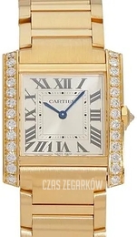Cartier Tank Francaise Srebrny/18 karatowe żółte złoto WJTA0040