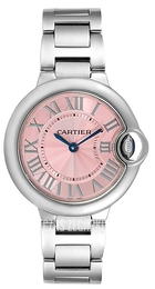 Cartier Ballon Bleu De Cartier Różowy/Stal Ø33 mm WSBB0033