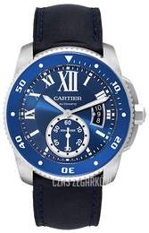 Cartier Calibre de Cartier Niebieski/Guma Ø42 mm WSCA0010