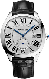 Cartier Drive De Cartier Srebrny/Skóra WSNM0015