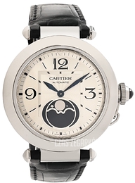 Cartier Pasha De Cartier Biały/Skóra Ø41 mm WSPA0030