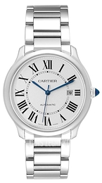 Cartier Ronde Must Srebrny/Stal Ø40 mm WSRN0035