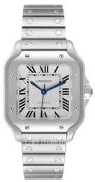 Cartier Santos De Cartier Srebrny/Stal WSSA0010