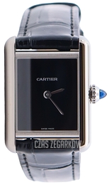 Cartier Tank Must De Cartier Czarny/Skóra WSTA0071