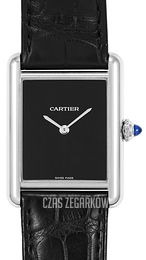 Cartier Tank Must De Cartier Czarny/Skóra WSTA0072