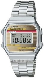 Casio Vintage Stal Ø36.3 mm A168WEHA-9AEF