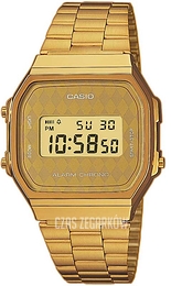 Casio Collection Stal w odcieniu złota 38.6x36.3 mm A168WG-9BWEF