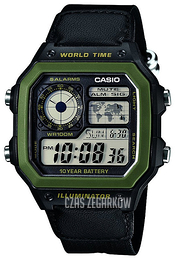 Casio Collection Ekran LCD/Tkanina AE-1200WHB-1BVEF