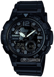 Casio Collection Czarny/Żywica z tworzywa sztucznego Ø52.5 mm AEQ-100W-1BVEF