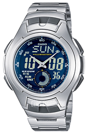 Casio Collection Ekran LCD/Stal Ø43.1 mm AQ-160WD-2BVEF