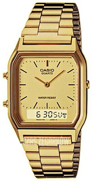 Casio Collection Zloty/Stal w odcieniu złota 38.8x27.8 mm AQ-230GA-9DMQYES