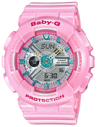 Casio Baby-G Wielokolorowy/Żywica z tworzywa sztucznego Ø44 mm BA-110CA-4AER