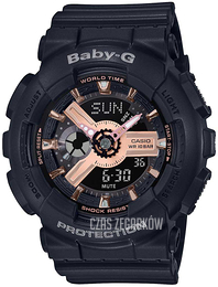 Casio Baby-G Ekran LCD/Żywica z tworzywa sztucznego Ø43 mm BA-110RG-1AER
