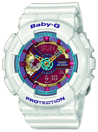 Casio Baby-G Wielokolorowy/Żywica z tworzywa sztucznego Ø43.4 mm BA-112-7AER