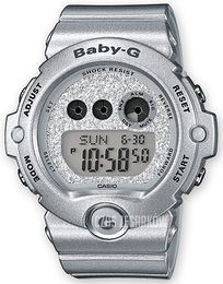 Casio Baby-G Srebrny/Żywica z tworzywa sztucznego Ø45 mm BG-6900SG-8ER