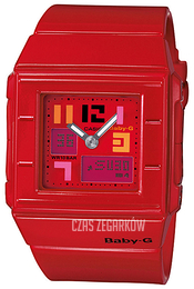 Casio Baby-G Czerwony/Żywica z tworzywa sztucznego 43.2x36 mm BGA-200PD-4BER